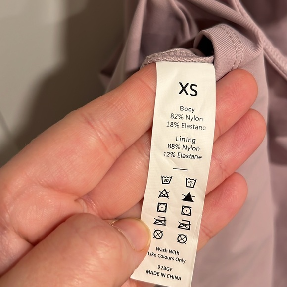 Halara Backless Twisted Active Dress in Pink Purple Color Size XS - Picture 7 of 10